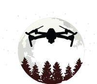 Drone Pilot Full Moon Funny FPV Drone Quadcopter Hoodie