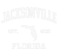 Jacksonville Florida FL Vintage State Athletic Style Toddler Sweatshirt