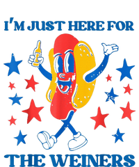 Hot Dog I'm Just Here For The Wieners 4Th Of July T-Shirt