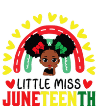 Little Miss Juneteenth Brown Skin Princess Cute Women's T-Shirt