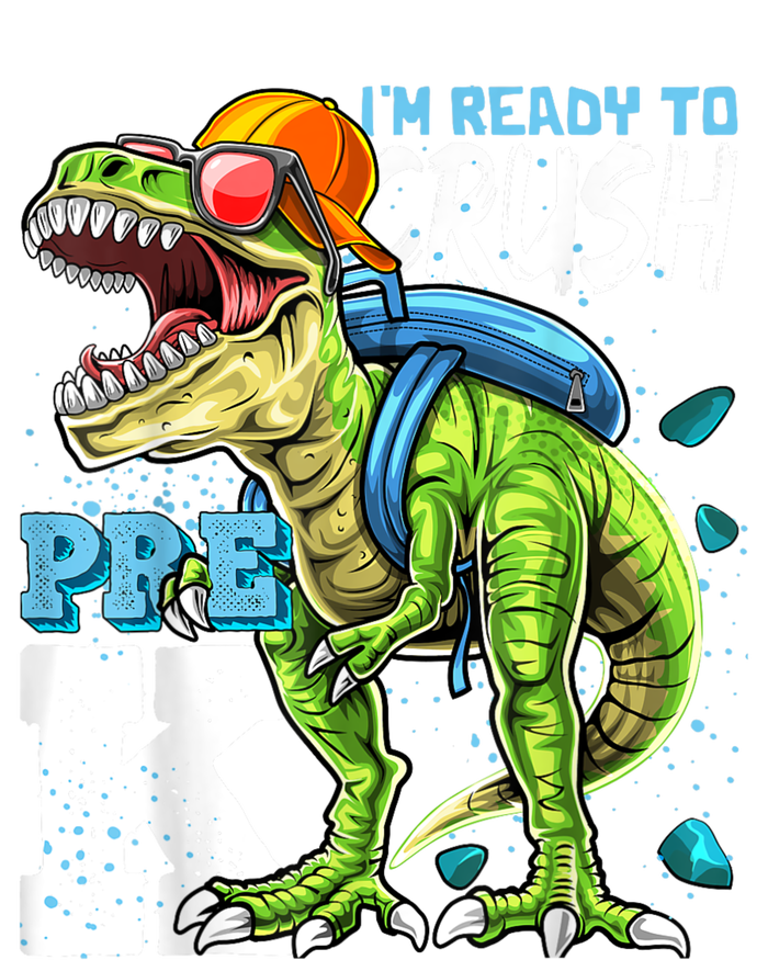 Ready To Crush PreK T Rex Dinosaur Back To School Boy Gift T-Shirt