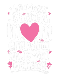 Happiness Is Being A Mom Great Grandma Wo Mother Performance Long Sleeve Polo