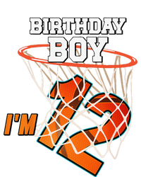 Im 12 Yrs Old Basketball Theme Party 12th Birthday Long Sleeve Shirt