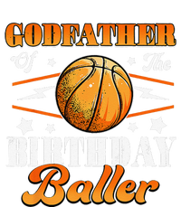 Godfather Of The Birthday Baller Basketball Fathers Day T-Shirt