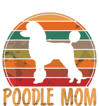 Retro Poodle Mom Gift Dog Mother Pet Poodle Mama T-Shirt