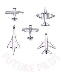 Future Pilot Fighter Jet Aircraft Airplane Plane Toddler Fine Jersey T-Shirt