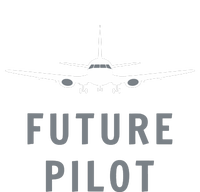 Future Pilot Shirts Airplane Pilot Aviation Gift Women's Perfect Tri Tunic Long Sleeve Shirt