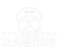 I Am The Captain Now Airplane Aircraft Lover Airline Pilot Tall Hoodie