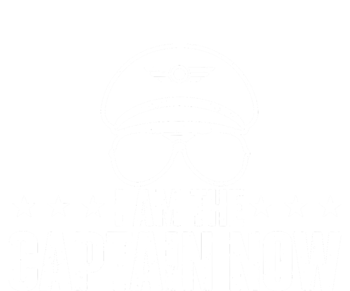 I Am The Captain Now Airplane Aircraft Lover Airline Pilot Tall Hoodie