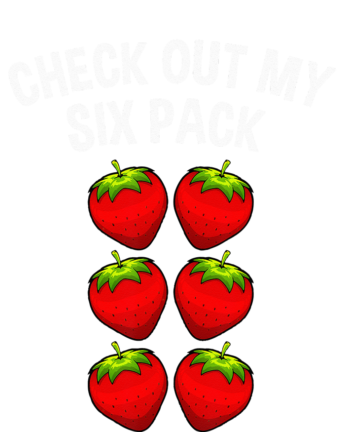 Cute Check Out My Six Pack Art Strawberry Lover 16 in Basic Backpack