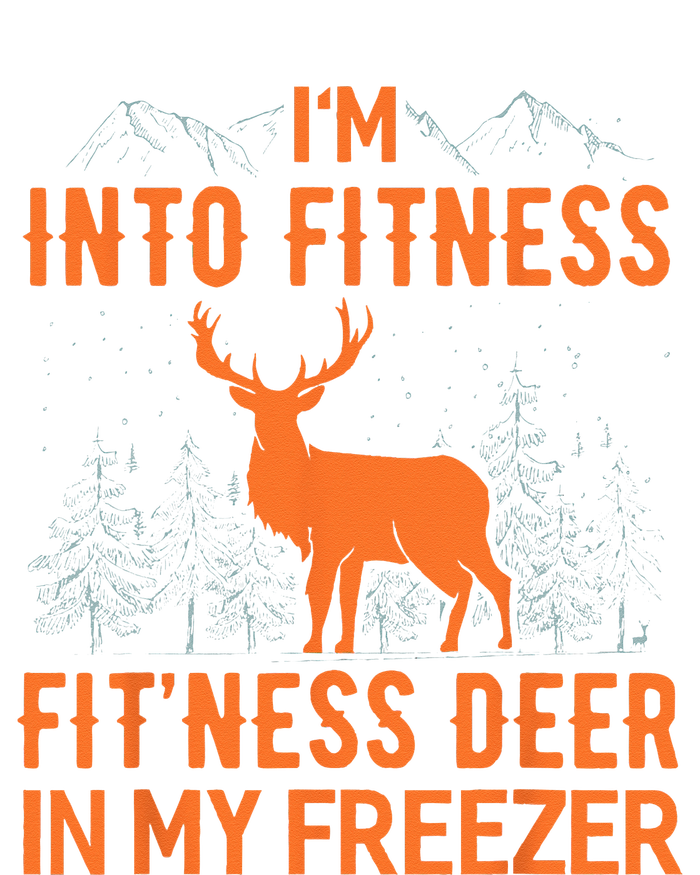 Fitness Deer in my Freezer Deer Deer Hunting High Crown Mesh Back Trucker Hat