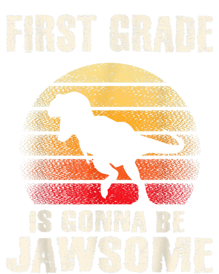 1st Day First Grade Back To School Jawsome Dinosaur Boy Tote Bag