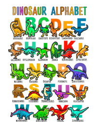 Kids Back To School Types Of Dinosaurs Alphabet Identification Magnet