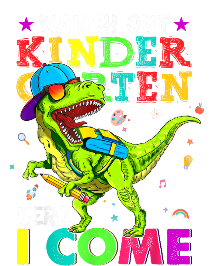 Watch Out Kindergarten Here I Come Dinosaurs Back To School Kids Long Sleeve Shirt