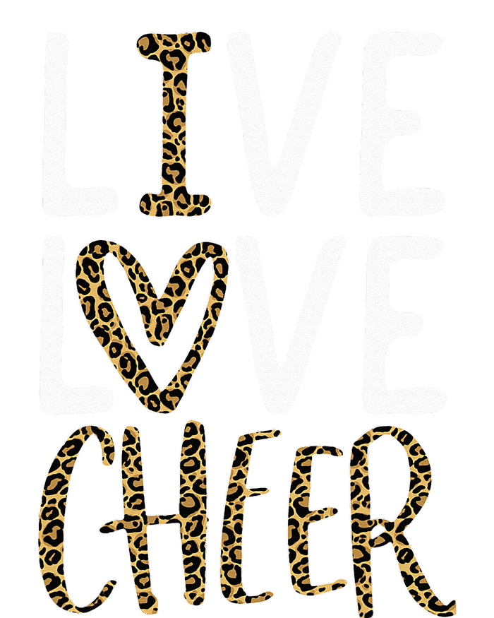 Live Love Cheer Cheerleading Cheerleader Cheer Women’s Perfect Tri Rocker Tank