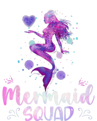 Mermaid Birthday Squad Party Women Mermaid Halloween T-Shirt