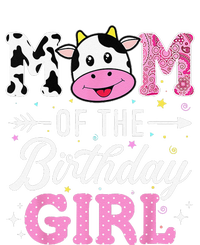 Mom Of The Birthday Funny Farm Cow Mother Mommy Mama T-Shirt