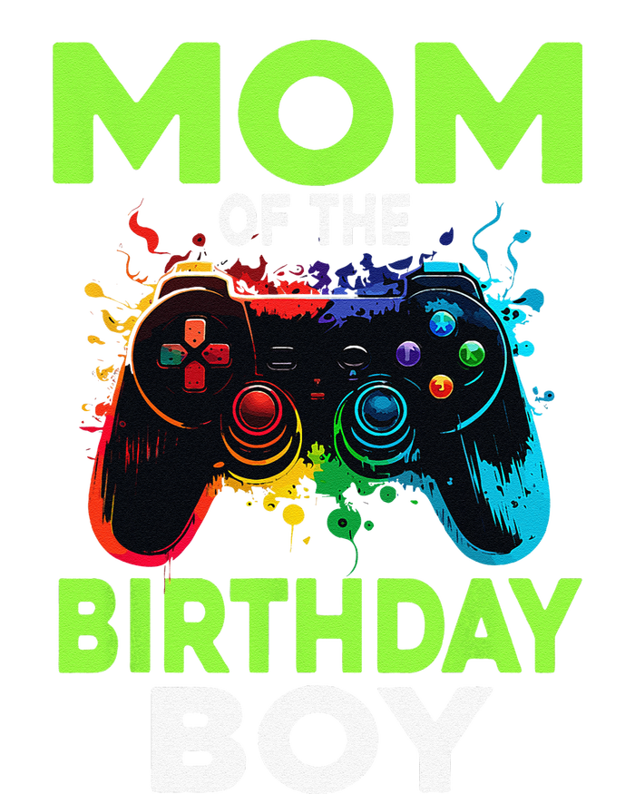 Mom Of The Birthday Matching Video Gamer Birthday Party Long Sleeve Shirt