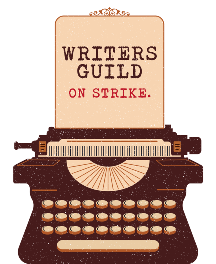 WGA Writers Guild Of America On Strike Anti AI Chatbots City Backpack