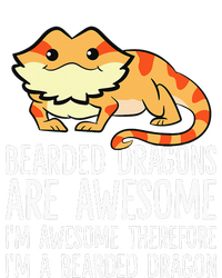 Bearded Dragons Are Awesome Im Awesome Im A Bearded Dragon Baby Long Sleeve Bodysuit