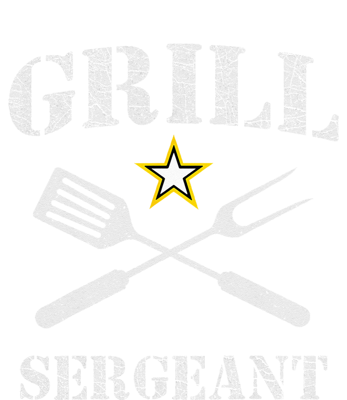 Grill Sergeant Funny Grilling BBQ Cookout Fathers Day Women's Tri-Blend 3/4-Sleeve Raglan Shirt