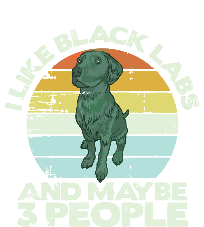 Black Labrador T Dog Lover Tee Black Lab Daily Commute Backpack