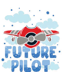 Kids Future Pilot Airplane Boy Girl Yupoong Adult 5-Panel Trucker Hat