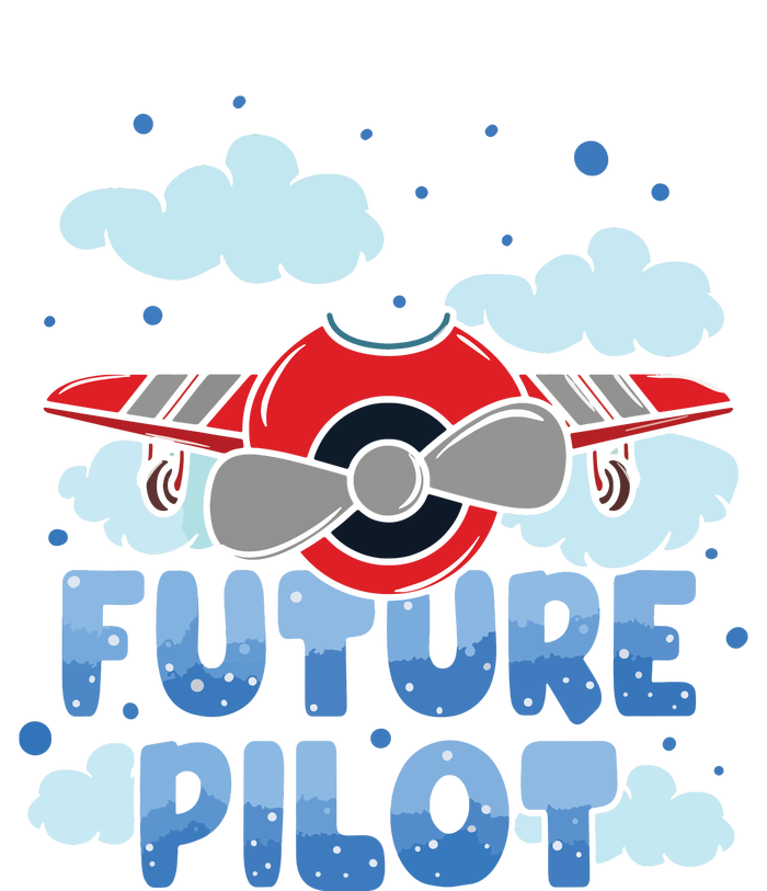 Kids Future Pilot Airplane Boy Girl Yupoong Adult 5-Panel Trucker Hat