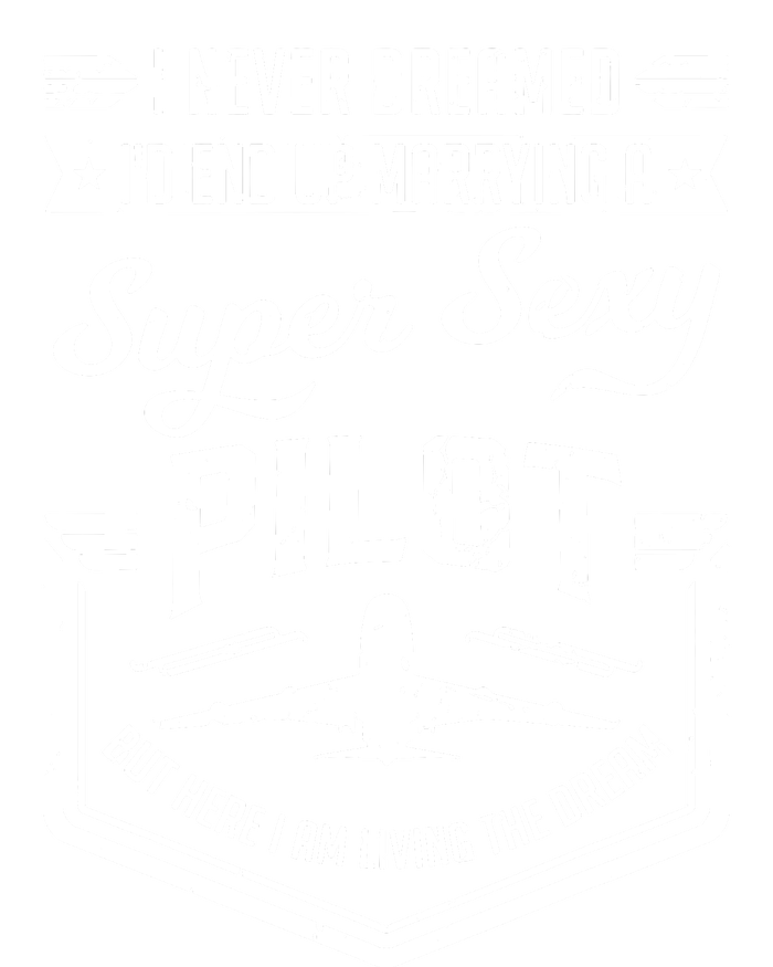 Married With A Super Sexy Pilot Aviator Wife Couple Funny T-Shirt