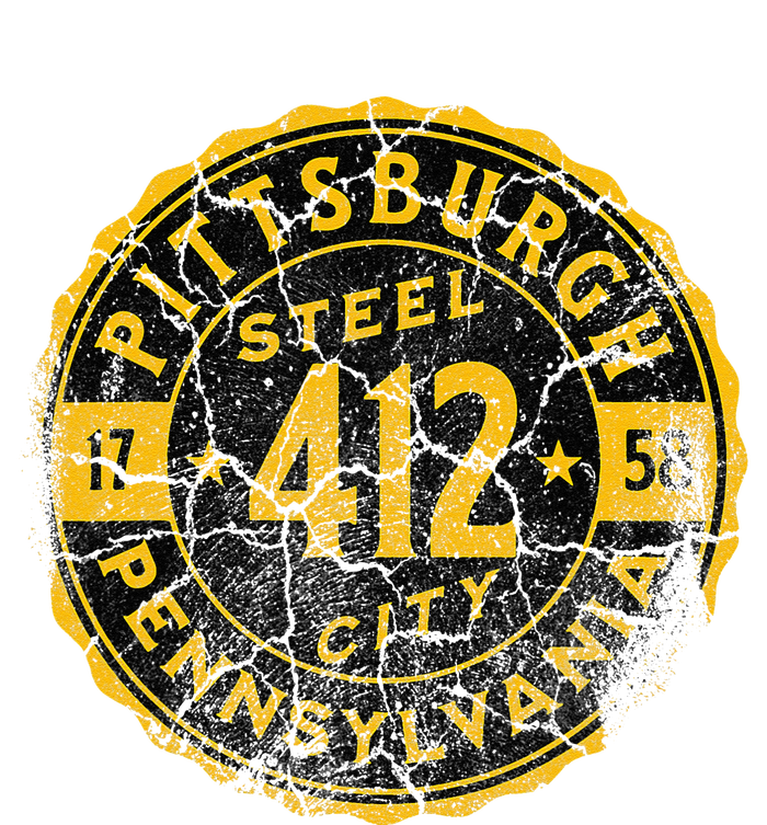 Pittsburgh Pennsylvania 412 Sl City Home Vintage Kids Sweatshirt