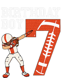 7 Years Old Boy Football Player 7th Football Birthday High Crown Mesh Back Trucker Hat