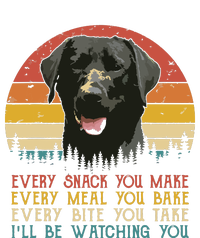 Every Snack You Make Dog Black Labrador Retriever V-Neck T-Shirt