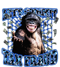 Lets Commit Tax Fraud Vintage Bootleg Rap 90s Monkey T-Shirt