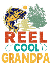 Reel Cool Grandpa Fishing Fun Fathers Day Fishermen Valucap Bio-Washed Visor