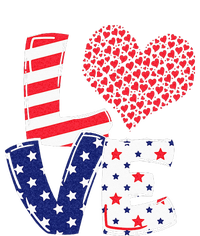 Celebrate 4th Of July America Independence Love Girl Women T-Shirt