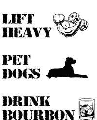 Lift Heavy Pet Dogs Drink Bourbon Microfiber Hand Towel