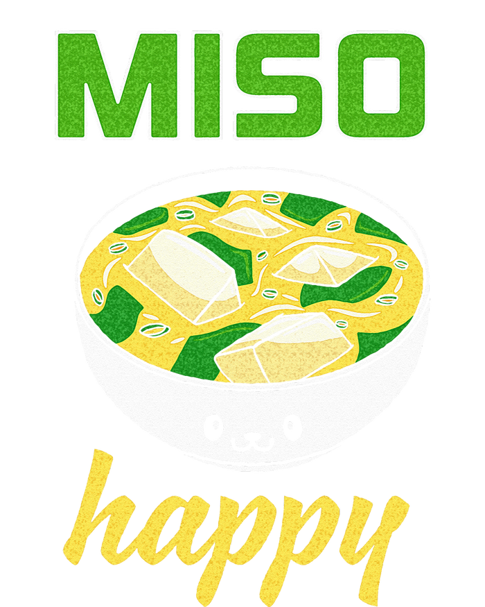 Miso Happy Cute Kawaii Miso Soup Bowl Japan Pop Culture Baby Bodysuit