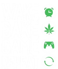 Game Controllers Wake Bake Game Repeat Gift Video Games T-Shirt