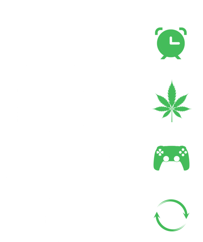 Game Controllers Wake Bake Game Repeat Gift Video Games T-Shirt