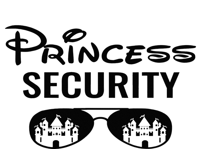 Princess Security Team Big Brother Announcement Birthday Flat Bill Trucker Hat