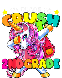 Crush 2nd Grade Dabbing Unicorn Back To School Girl Gift Mousepad