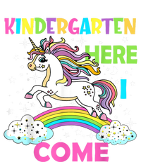 Unicorn Kindergarten Here I Come School Kindergarten Girl Kids Long Sleeve Shirt