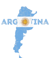 Argentinian Map and Flag Souvenir - Distressed Argentina Softstyle Adult Sport Polo