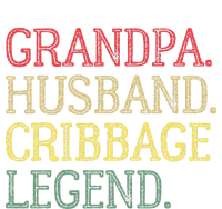 Grandpa Husband Cribbage Legend Vintage Cribbage Board Game Flat Bill Trucker Hat