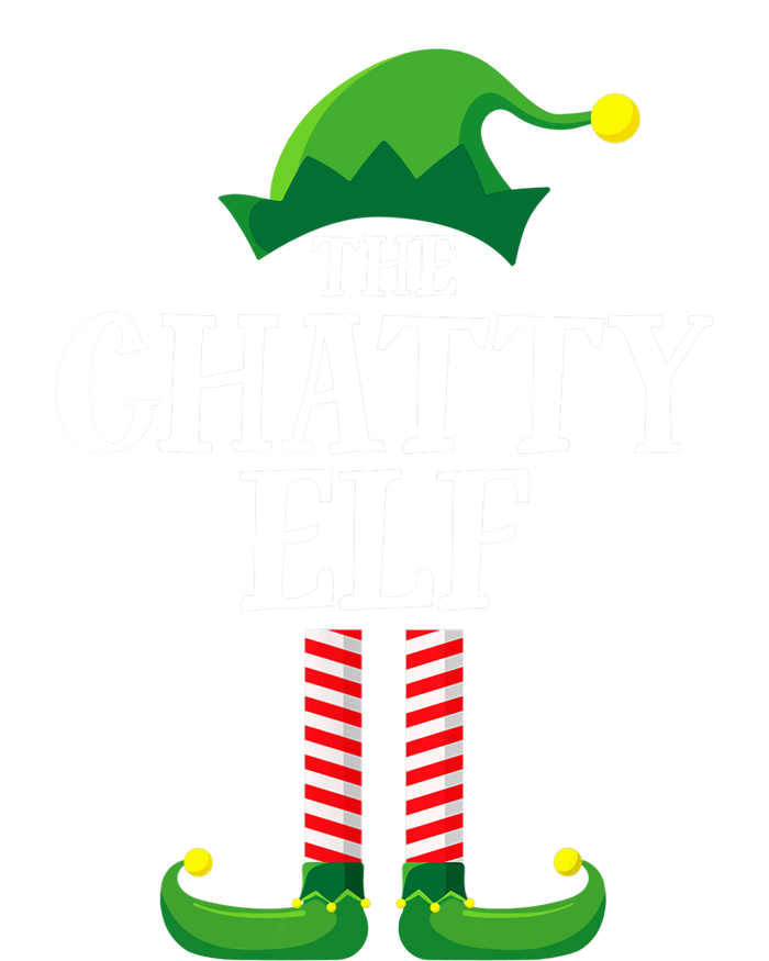 Chatty Elf Matching Family Group Christmas Party Funny Elf Toddler Sweatshirt