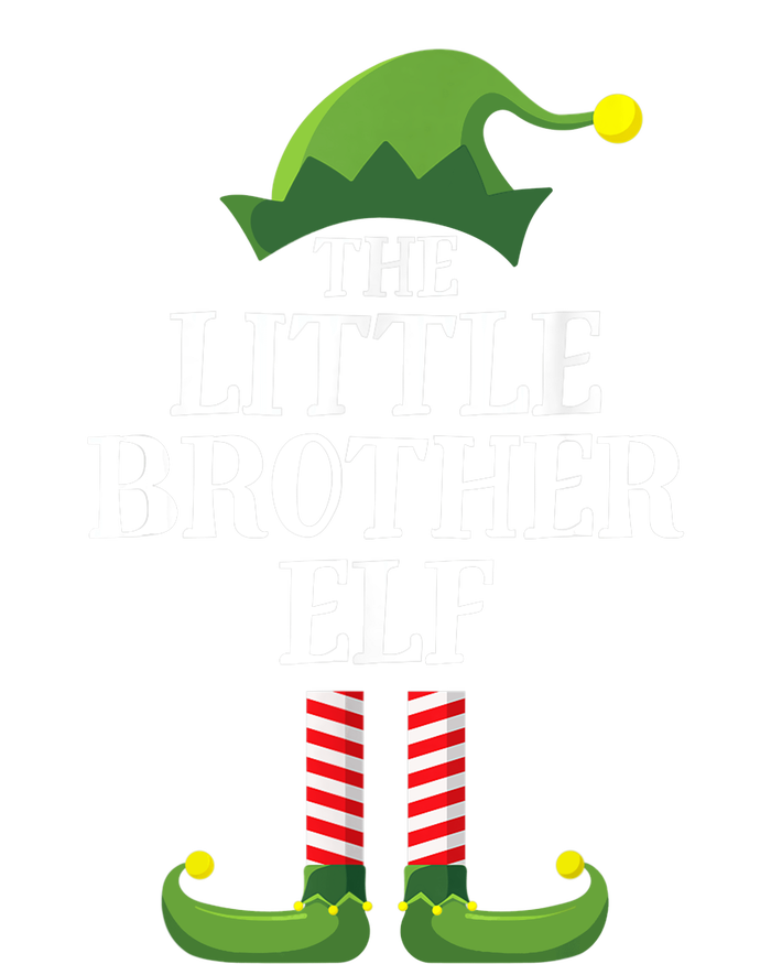 Little Brother Elf Matching Family Group Christmas Boy Elf T-Shirt