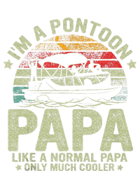 Im A Pontoon Papa Retro Vintage Captain Funny Boating Mesh Reversible Basketball Jersey Tank