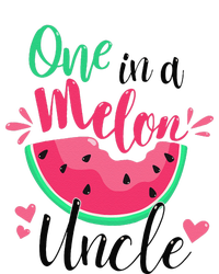 One In A Melon Uncle Summer Birthday Party Matching Family T-Shirt