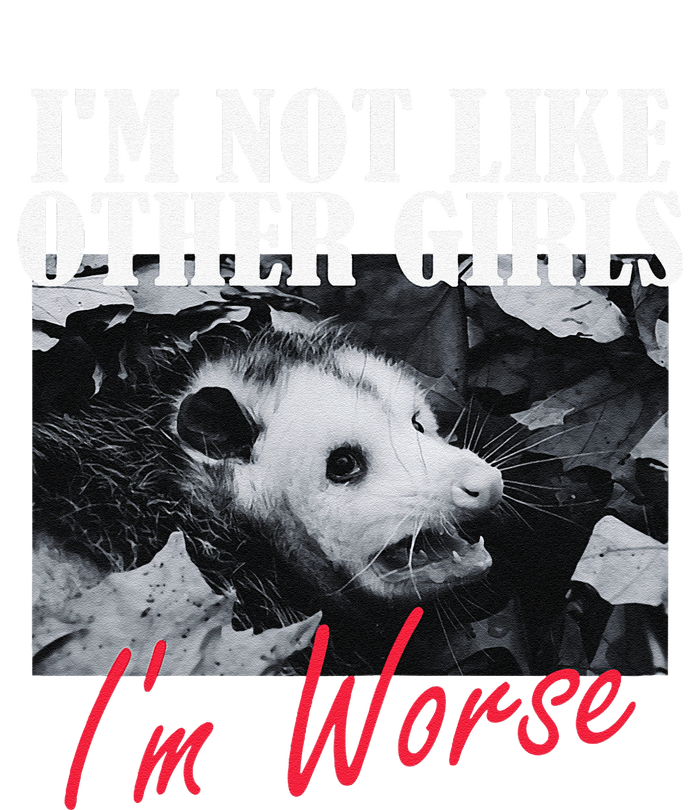 Possum Funny Graphicn Im Not Like Other Im Worse T-Shirt