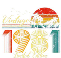 Vintage 1981 Limited Edition Women 42 Birthday T-Shirt